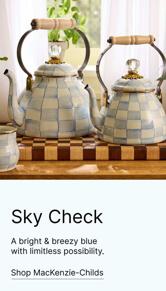 Mackenzie-Childs- Sky Check