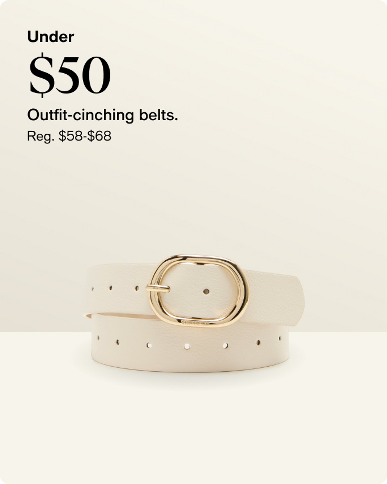 Under $50