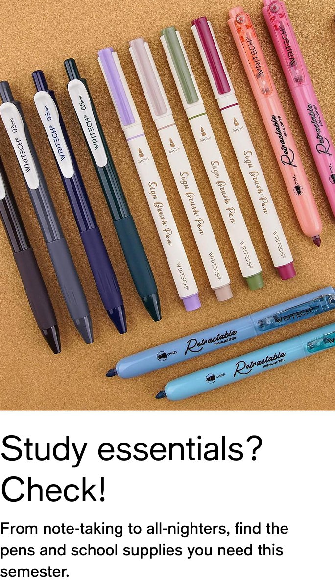 Study essentials check