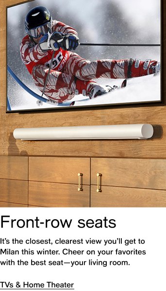 front-row seats