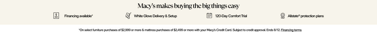 macys makes buying the big things easy