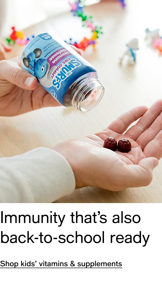 Shop kids vitamins & supplements